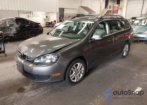 2011 Volkswagen Jetta Sportwagen 2.0L Tdi из США, поврежденный, VIN 3VWPL7AJ3BM680513